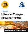 UJIER PARLAMENTO ANDALUCIA TEMARIO