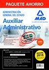 PAQUETE AHORRO DE DE AUXILIAR ADMINISTRATIVO DEL ESTADO