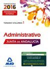 ADMINISTRATIVO VOL.I PROMOCION INTERNA JUNTA ANDALUCIA 2016