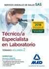 TECNICO ESPECIALISTA LABORATORIO SAS 2016