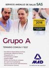 GRUPO A DEL SERVICIO ANDALUZ DE SALUD. TEMARIO COMÚN Y TEST