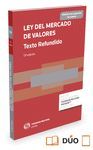 LEY DEL MERCADO DE VALORES (TEXTO REFUNDIDO) (PAPEL + E-BOOK)