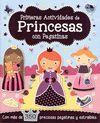 PRINCESAS CON PEGATINAS (PRIMERAS ACTIVIDADES)