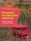 PROGRAMAS DE EDUCACIÓN AMBIENTAL