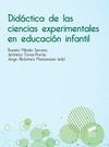 DIDÁCTICA DE LAS CIENCIAS EXPERIMENTALES EN EDUCACIÓN INFANTIL