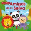 LIBRO BAÑO AMIGOS DE LA SELVA - FISHER PRICE