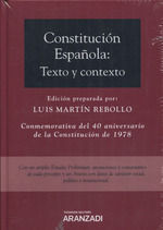 CONSTITUCIÓN ESPAÑOLA: TEXTO Y CONTEXTO (PAPEL + E-BOOK)