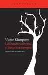 LITERATURA UNIVERSAL, LITERATURA EUROPEA