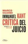 IMMANUEL KANT. CRÍTICA DEL JUICIO