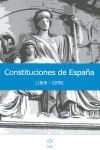 CONSTITUCIONES DE ESPAÑA 1808-1978