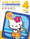 HELLO KITTY 4 AÑOS JUEGA Y APRENDE EN VACACIONES