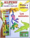 PINTA Y COLOREA LOS ANIMALES CON LAPICES