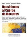 OPOSICIONES AL CUERPO DE MAESTROS