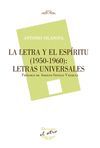 LETRA Y EL ESPIRITU, 66  (1950-1960)