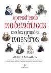 APRENDIENDO MATEMATICAS CON LOS GRANDES MAESTROS