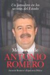 MEMORIAS DE ANTONIO ROMERO