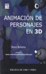 ANIMACION DE PERSONAJES EN 3D (CON CD-ROM)