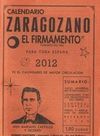 CALENDARIO ZARAGOZANO (2012)