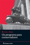 UN PROGRAMA PARA CONSERVADORES