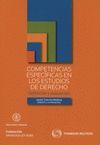 COMPETENCIAS ESPECÍFICAS EN LOS ESTUDIOS DE DERECHO