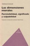 LAS DIMENSIONES MORALES