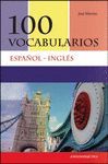 100 VOCABULARIOS ESPAÑOL-INGLES