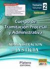 CUERPO DE TRAMITACION PROCESAL Y ADMINISTRATIVO 2 TEMARIO