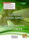 CUERPO DE AUXILIO JUDICIAL TEST