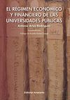 EL RÉGIMEN ECONÓMICO Y FINANCIERO DE LAS UNIVERSIDADES PÚBLICAS