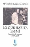 LO QUE HABITA EN MÍ