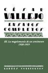 ENSAYOS COMPLETOS III: LA MEGALOMANIA DE UN CONTINENTE. 1928-1929