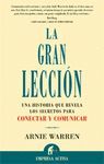 LA GRAN LECCION