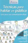 TÉCNICAS PARA HABLAR EN PÚBLICO