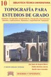 TOPOGRAFÍA PARA ESTUDIOS DE GRADO