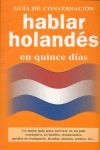 HABLAR HOLANDÉS EN QUINCE DÍAS