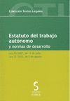 ESTATUTO DEL TRABAJADOR AUTONOMO Y NORMAS DE DESARROLLO