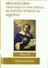 DICC. TEOLOGICO Y DOCTRINAL (T.II) SANTO TOMAS DE AQUINO