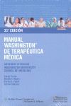 MANUAL WASHINGTON DE TERAPÉUTICA MÉDICA