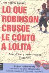 LO QUE ROBINSON LE CONTO A LOLITA