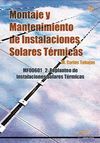 MONTAJE Y MANTENIMIENTO DE INSTALACIONES SOLARES TÉRMICAS