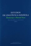 ESTUDIOS DE LINGÜÍSTICA ESPAÑOLA