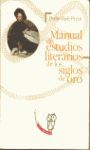 MANUAL ESTUDIOS LITERARIOS SIGLOS ORO