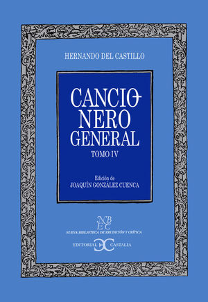 CANCIONERO GENERAL IV