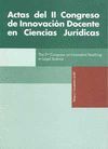 ACTAS DEL II CONGRESO DE INNOVACION DOCENTE EN CIE