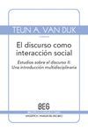 EL DISCURSO COMO INTERACCIÓN SOCIAL