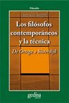 FILOSOFOS CONTEMPORANEOS Y LA TECNICA,LOS