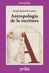 ANTROPOLOGIA DE LA ESCRITURA