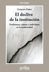 DECLIVE DE LA INSTITUCION,EL