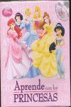 APRENDE CON LAS PRINCESAS -CAJA 4 LIBROS-