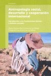 ANTROPOLOGIA SOCIAL,DESARROLLO Y COOPERACION INTER
